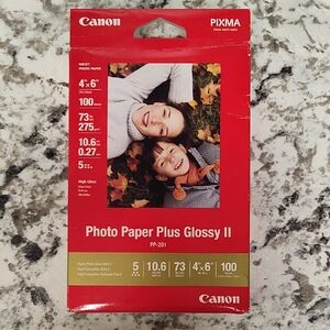 Canon Photo Paper Plus Glossy II